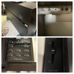  自社便格安配送【美品】YAMAHA ヤマハ デジタルピアノ Clavinova クラビノーバ CLP575R　88鍵 2015年製