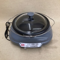 HJ361【中古】TOPVALU とっ手つき電気グリル鍋