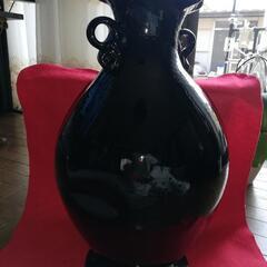沖縄の工房で購入した大きな花瓶