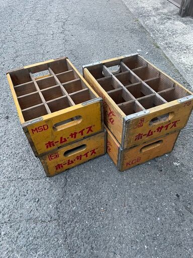 2個セット コカコーラ 木箱 ホームサイズ コカコーラホームサイズ木箱