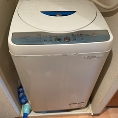 洗濯機　ES-GE55L SHARP 