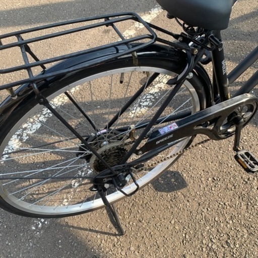 パンクなし‼︎ 動作良好　美品　自転車　27インチ　BREEZE 切り替え付き　鍵付き