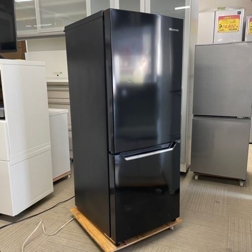 【超美品‼️】ハイセンス 2018年製 150Lノンフロン冷凍冷蔵庫 2ドア冷蔵庫 パールブラック♪