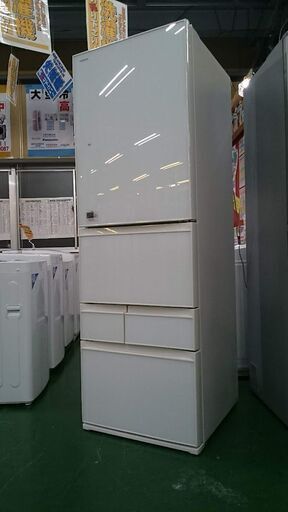 【愛品倶楽部柏店】東芝 2017年製 410L 5ドア冷凍冷蔵庫 GR-K41GXV