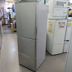 SHARP 3ドア冷蔵庫 保証有り【愛千143】