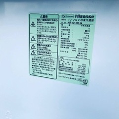 ✨2020年製✨ 534番 Hisense✨冷凍冷蔵庫✨HR-G13B-W‼️