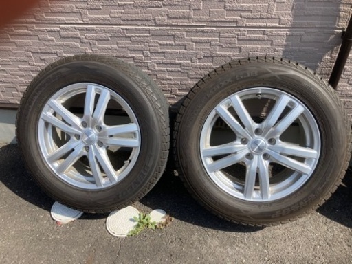 225 65R 17 ダンロップ　ウインターマックス　タイヤホイール4本セット