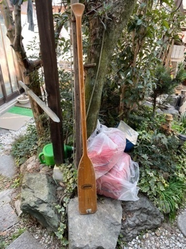 ボート用　パドル　木製