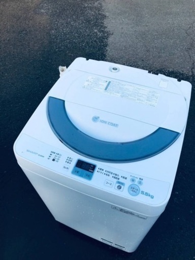 ET554番⭐️ SHARP電気洗濯機⭐️