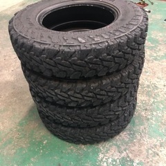 引き取りのみ　ヨコハマ　ジオランダー  MT G003 6.50   16インチ　5本　8分山　1本未使用