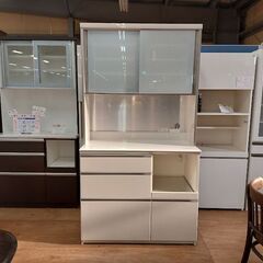 Pamouna (パモウナ) 2枚扉食器棚 ホワイトシルバー ソフトクローズ Pamouna (パモウナ) 2枚扉食器棚 ホワイトシルバー ソフトクローズ