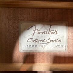 愛品館八千代店】Fender California Series Sonoran アコースティック 