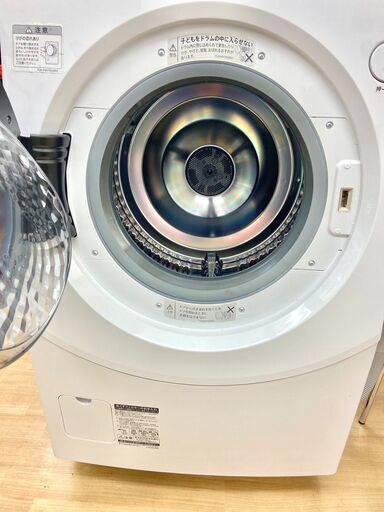 【レガストック江東店】【オープン記念セール実施中！】SHARP シャープ ドラム式電気洗濯機 ES-H10E-WL 2020年製