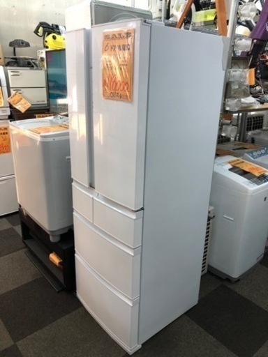 売り切れました！2022年製！美品！MITSUBISHI 462L 6ドア冷蔵庫