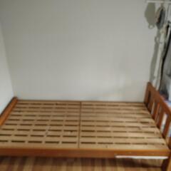 シングルベッド　木製