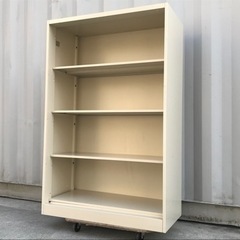 工具収納などに◇オープン書庫◇4段◇キャビネット◇本棚◇幅90c...