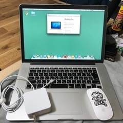 MacBook Pro 2013 15インチ core i7 メモリ16g