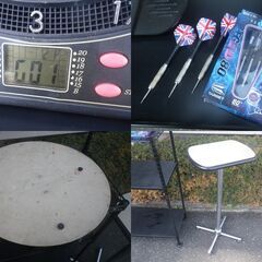 ■配達可■ダーツスタンド 　ダーツボード　サイドテーブル　セット 一式 バード/ソフト　