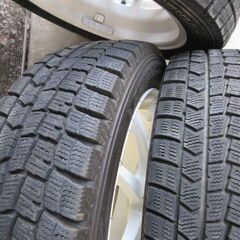 カワイイデコル Cawaii Decor 綺麗なホイール割れ欠け無く 白 15×4.5J+