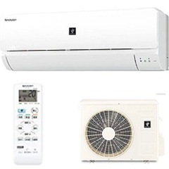 超美品‼️】シャープ 2018年製 ~10畳用エアコン プラズマクラスター搭載