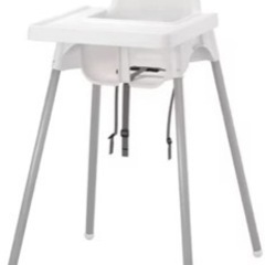 IKEA イケア　椅子　イス　ハイチェア　チェア　白　ホワイト