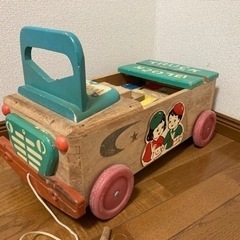 昭和レトロ玩具 積み木トラック