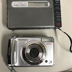 ラジオ、カメラ　セット