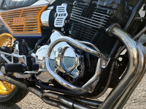 CBX400F NC07 ☆フルカスタム☆各所OH済み☆エンジン実働セル1車検
