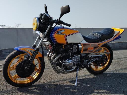 CBX400F NC07 ☆フルカスタム☆各所OH済み☆エンジン実働セル1車検付き
