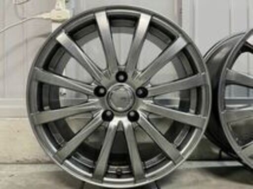 TOPY SIBILLA NEXT B-12 7.0J-17インチ 5/114.3 +38 4本セット ダークシルバー トピー シビラ