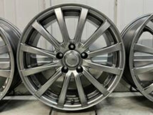 TOPY SIBILLA NEXT B-12 7.0J-17インチ 5/114.3 +38 4本セット ダークシルバー トピー シビラ