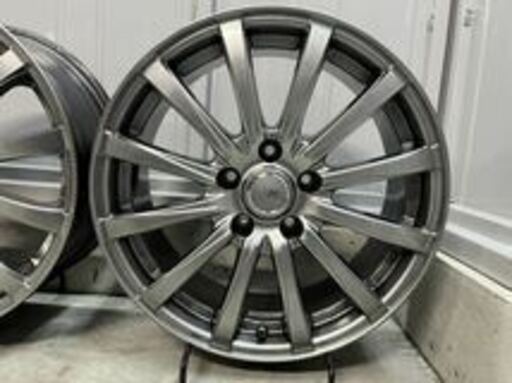 TOPY SIBILLA NEXT B-12 7.0J-17インチ 5/114.3 +38 4本セット ダークシルバー トピー シビラ