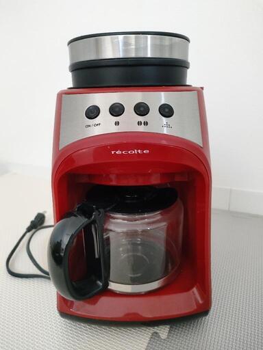 レコルト コーン式全自動コーヒーメーカー RCD-1（BK） ルコルト RCD-1