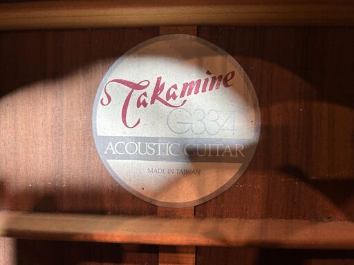 【愛品館八千代店】Takamine G334 アコースティックギター 海外モデル