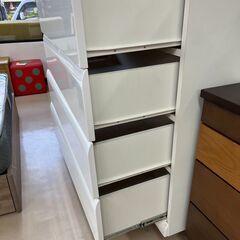 ホワイト チェスト 6段　ニトリ 6段チェスト ニトリ ホワイト 11,000円