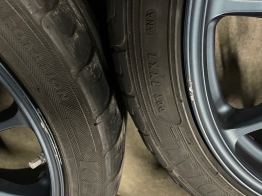 鍛造 RAYS VOLK RACING 18インチ8.5J 235 40 18 セダン等