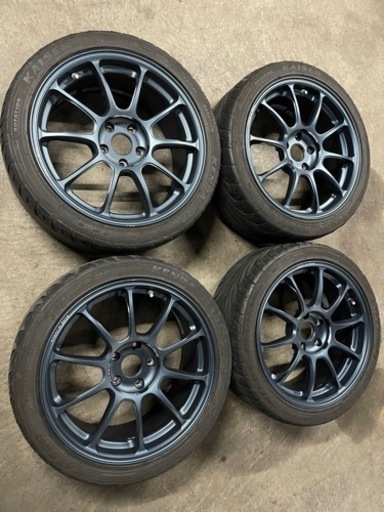 鍛造 RAYS VOLK RACING 18インチ8.5J 235 40 18 セダン等