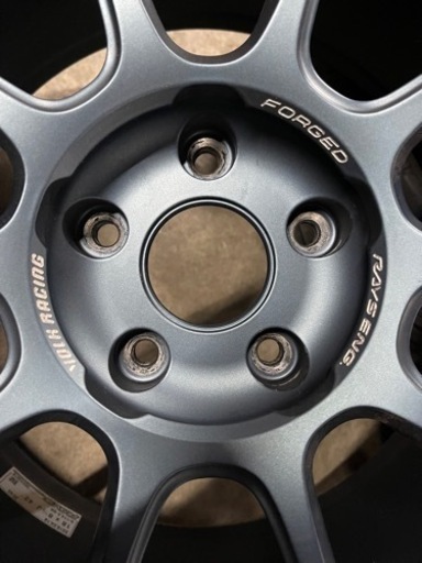 鍛造 RAYS VOLK RACING 18インチ8.5J 235 40 18 セダン等