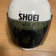 バイクのヘルメット SHOEI