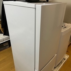冷蔵庫+洗濯機　2021年製(説明書等付き)