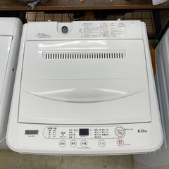 洗濯機 No.5865 ヤマダ電機 2021年製 6kg YWM-T60H1 【リサイクル
