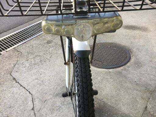 地域限定 パナソニック グリッター 新基準 小径車 20インチ 白