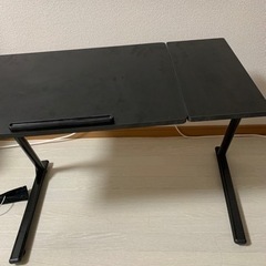 テーブル 黒 昇降テーブル 折りたたみ可能