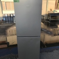 ✨2017年製✨ 552番 Haier✨冷凍冷蔵庫✨JR-NF218A‼️