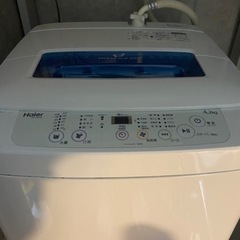 洗濯機　ハイアール　JW-K42M