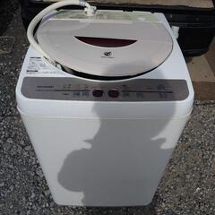 SHARP　全自動洗濯機　可動品　5.5kg