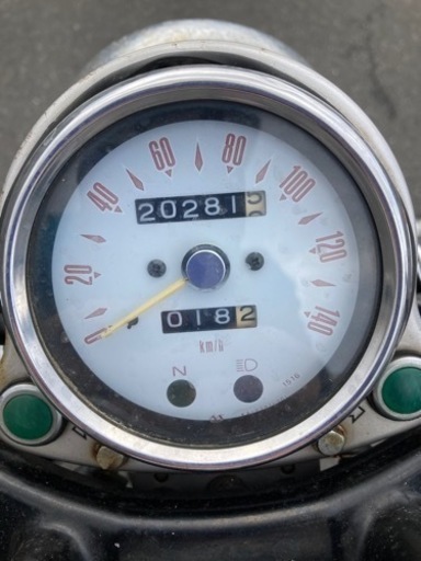 Kawasakiエストレヤ250cc 前後ドラムブレーキ