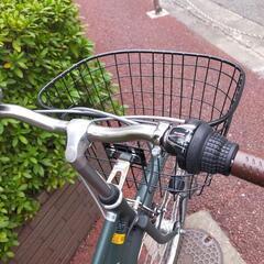 【受渡し者決定しました】27インチ自転車　オートライト　6段ギア