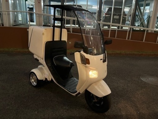 【HONDA ジャイロキャノピー　2スト　社外リアホイールリアボックス　カスタム
