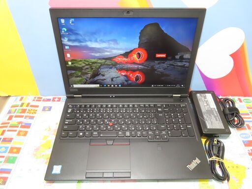 JC0264 レノボ Thinkpad P52 8750H 15.6型 P1000 綺麗 美品 office2019